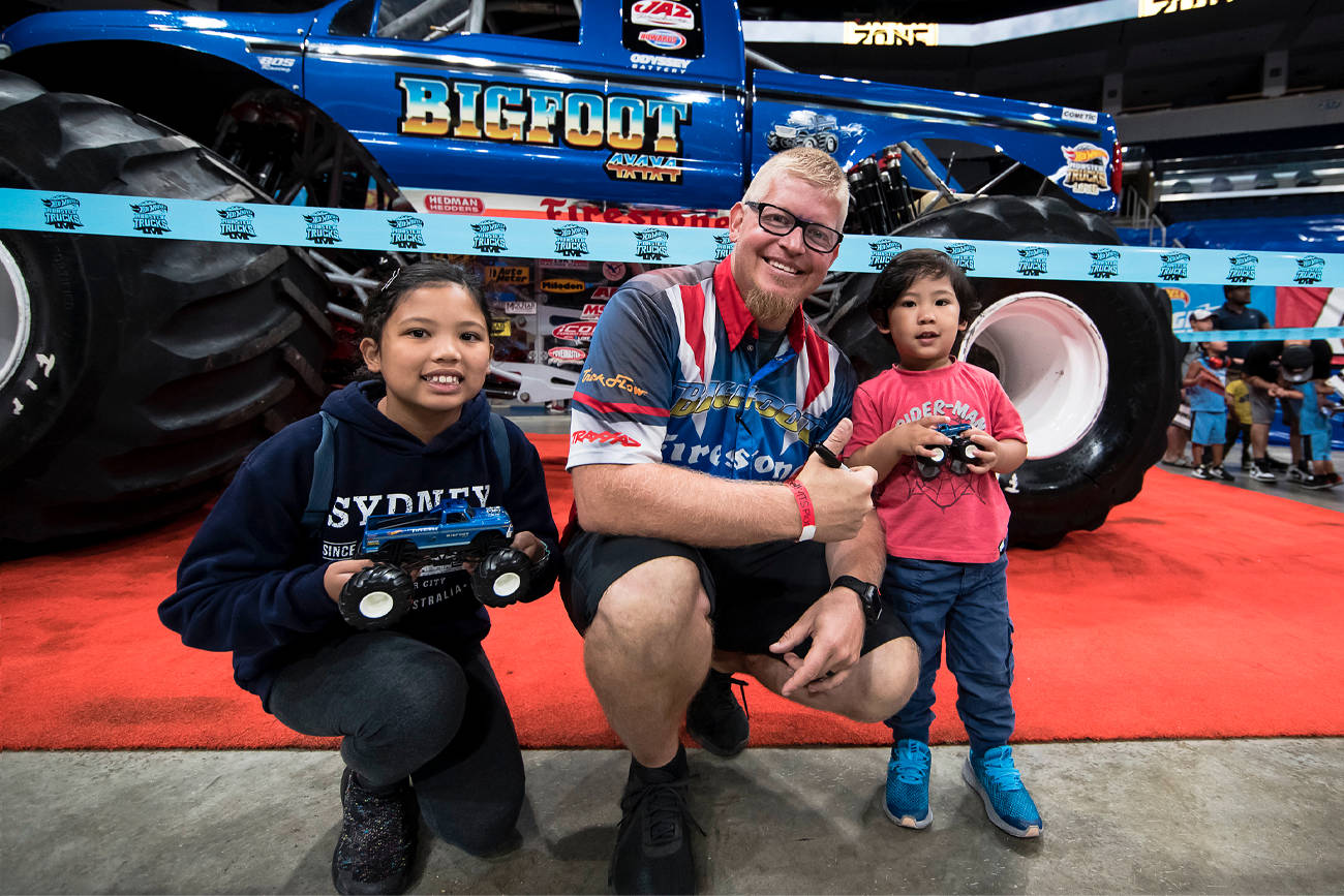 The Hot Wheels Monster Trucks Live VIP experience gets you closer than ever before